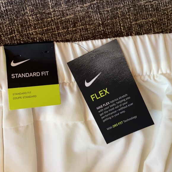 New Nike golf flex woven crop pants off white $90 - Picture 8 of 10